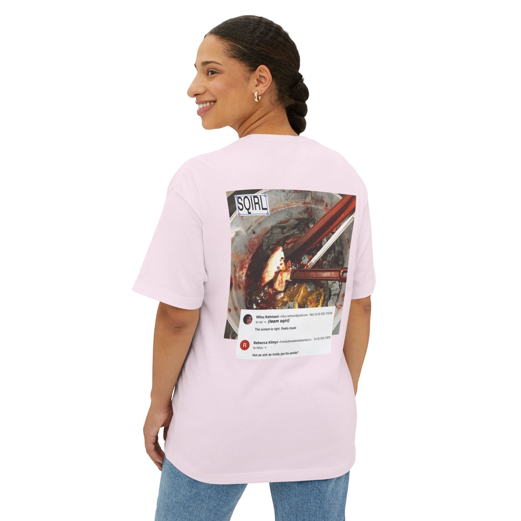 Nilou Rahmani's Moldy Jam Tee - Unisex Oversized Boxy Tee