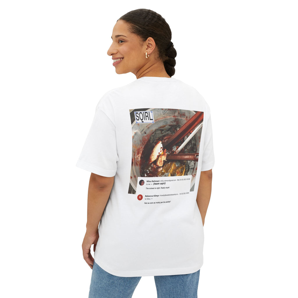 Nilou Rahmani's Moldy Jam Tee - Unisex Oversized Boxy Tee