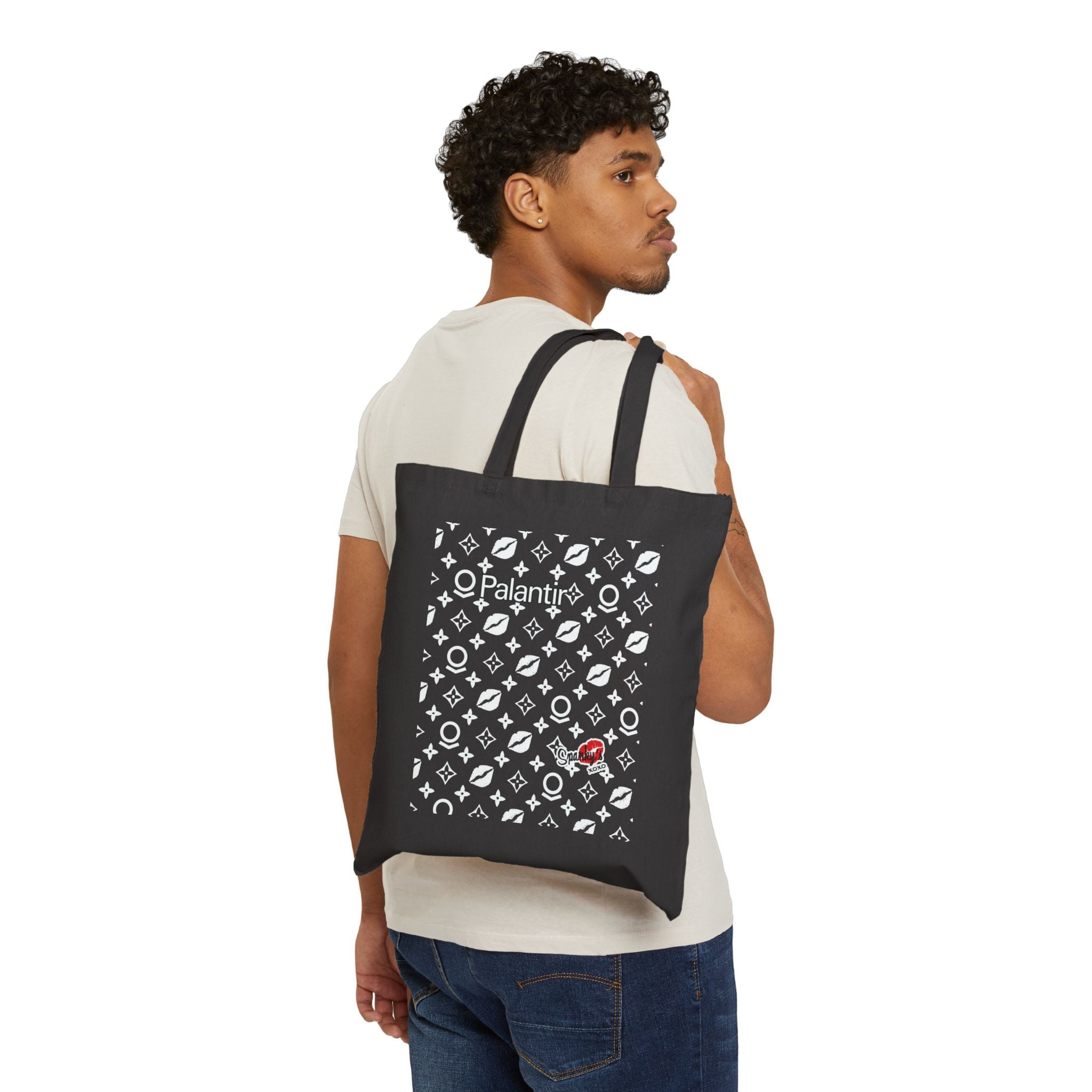 Palantir x Spanky's Canvas Tote
