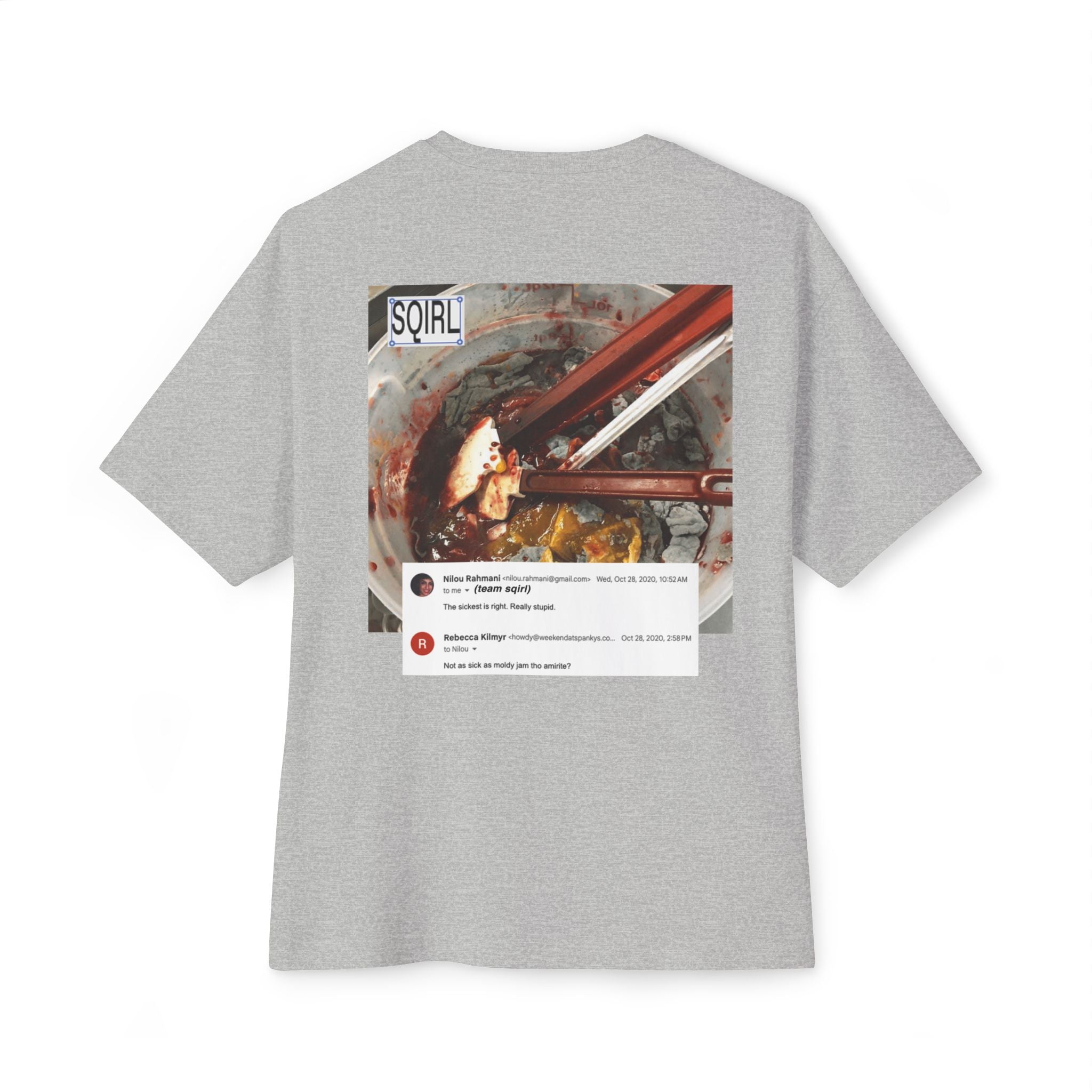 Nilou Rahmani's Moldy Jam Tee - Unisex Oversized Boxy Tee